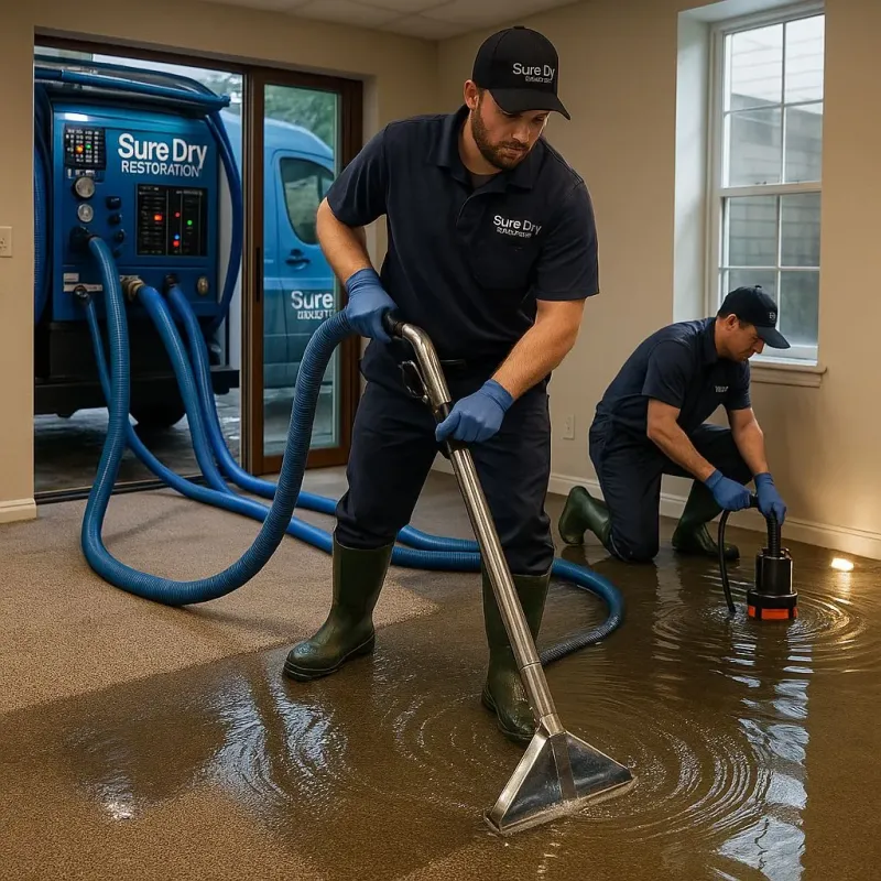 Water Extraction and Removal process in Maple Lake, MN